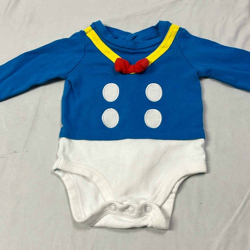 6-9M Disney Donald Duck onesie costume